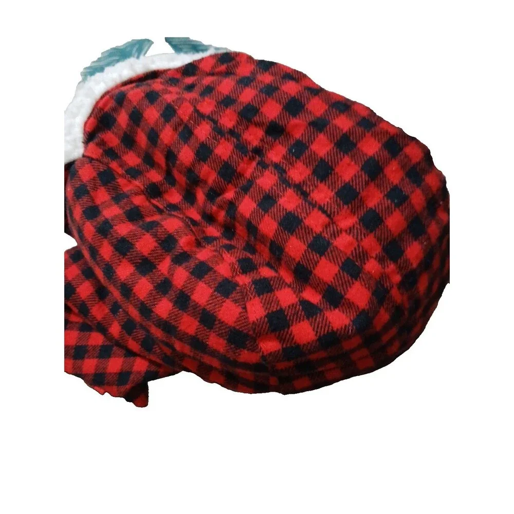 Carters 3 To 6 Mth Sherpa Plaid Hat